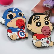 卡通手機(jī)殼Q版公仔，PVC奶嘴手機(jī)殼_手機(jī)套